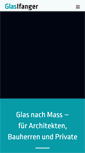 Mobile Screenshot of glas-ifanger.ch